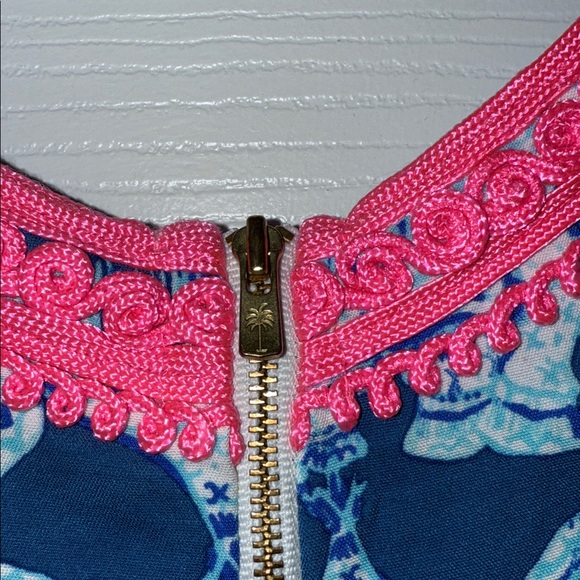 Lilly Pulitzer Blue and Pink Elephant Print Dress - Picture 10 of 10